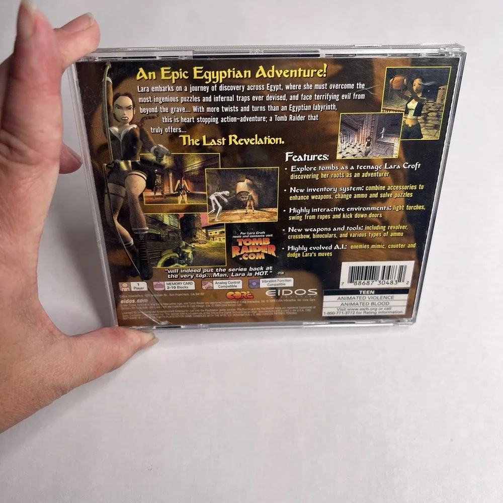 Tomb Raider: The Last Revelation (Sony PlayStation 1, 1999)